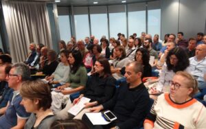 Il pubblico in sala durante il seminario