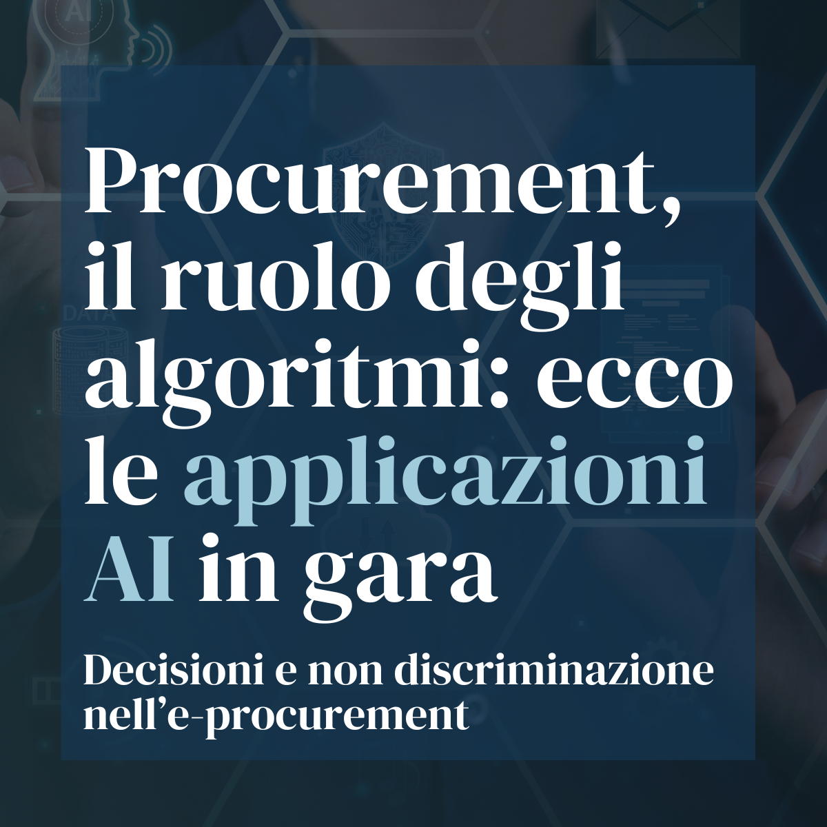 AI e procedure di gara